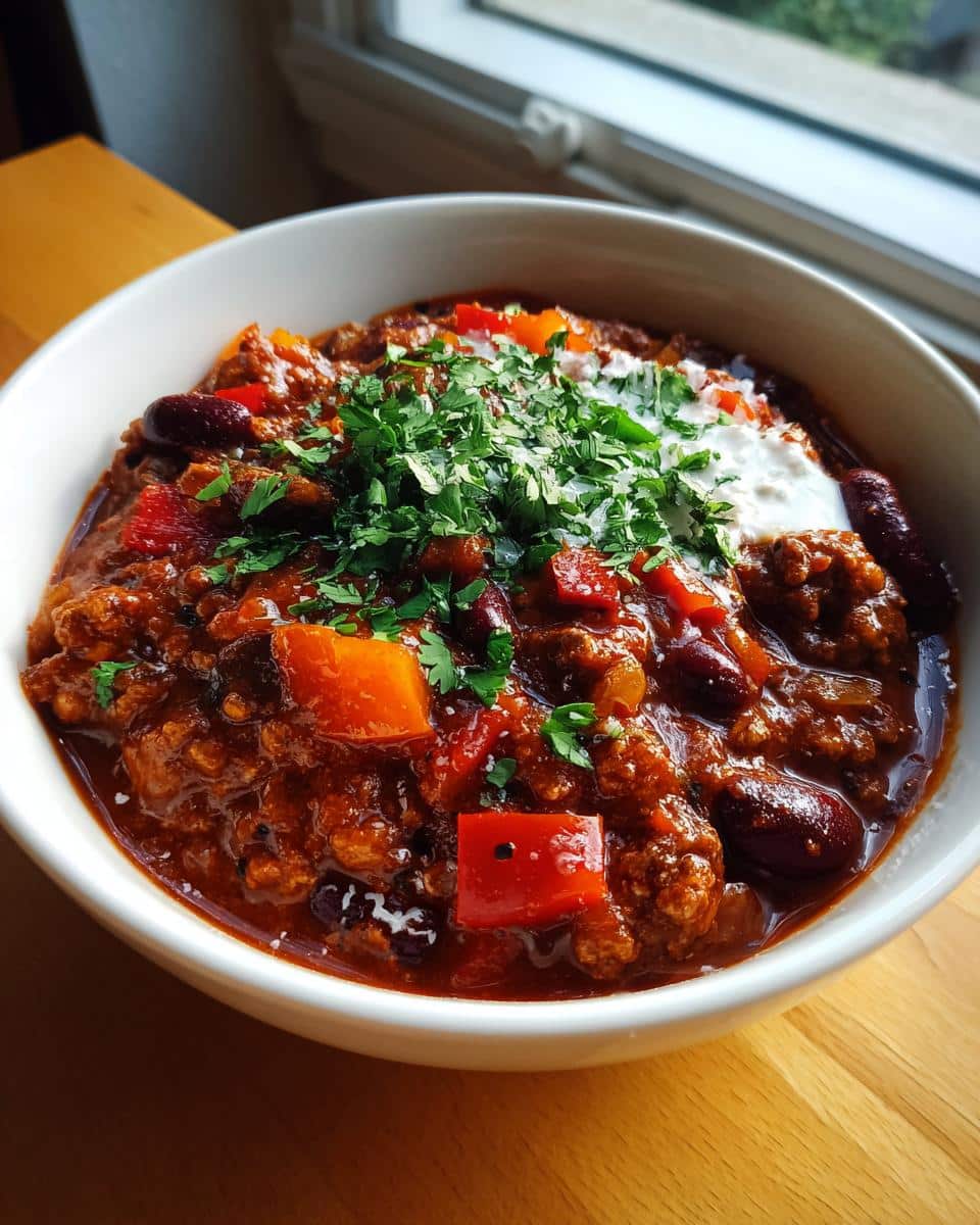Mom's Award Winning Chili - detail 3