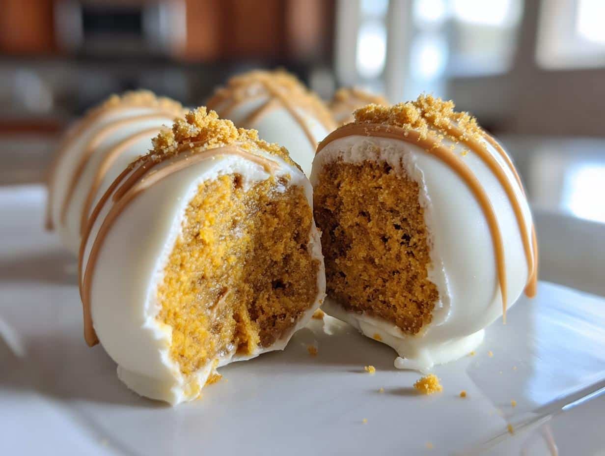 1-Hour No Bake Pumpkin Cheesecake Balls – Irresistible Magic
