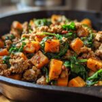 Protein-Packed Ground Turkey Sweet Potato Skillet