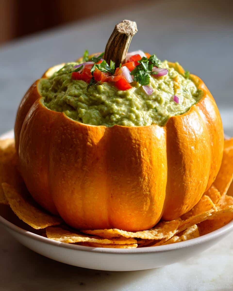 Puking Pumpkin Guacamole - detail 2
