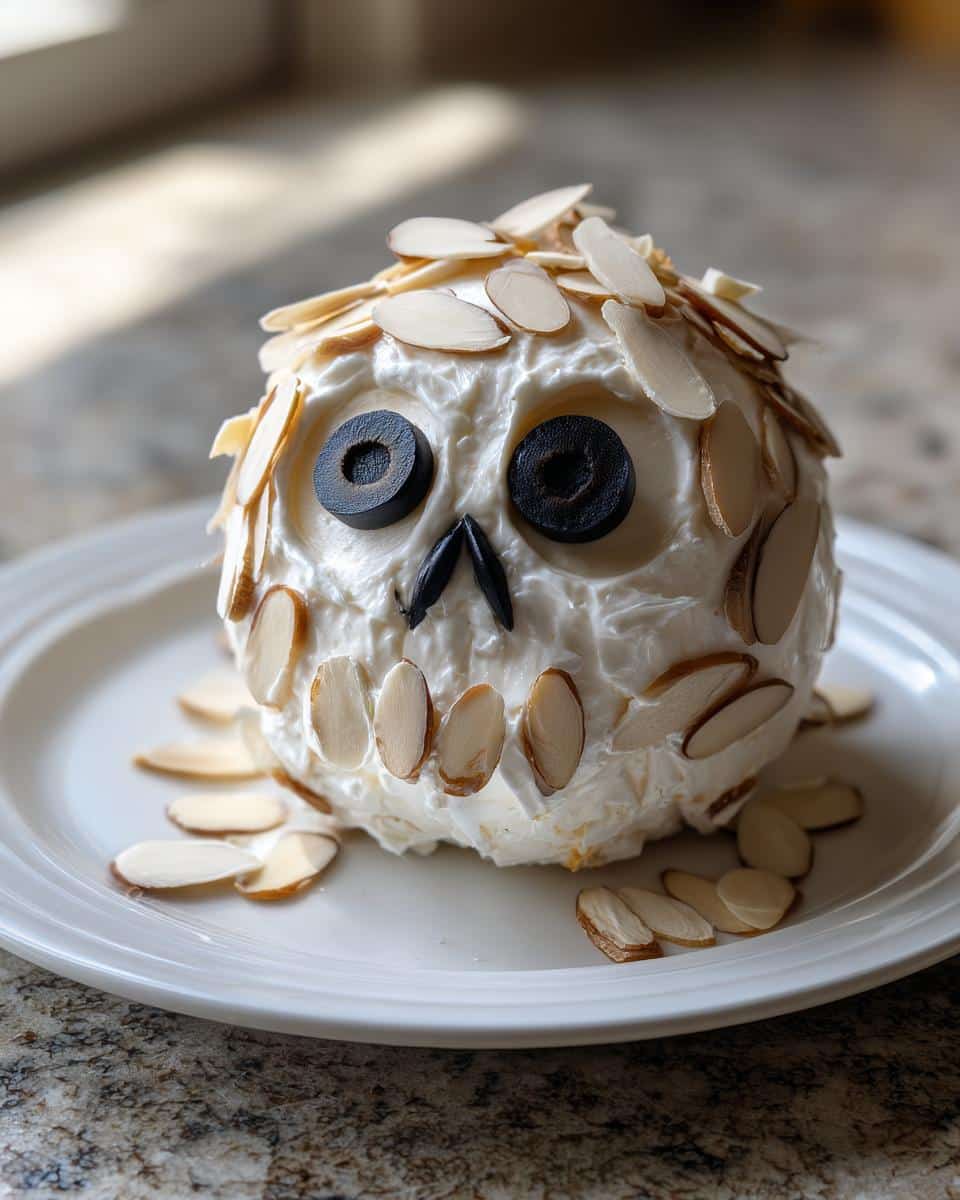 Skellington Cheese Ball Appetizer Recipe - detail 1
