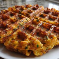 Spicy Cheddar Jalapeño Cornbread Waffles That Wow in 10 Minutes