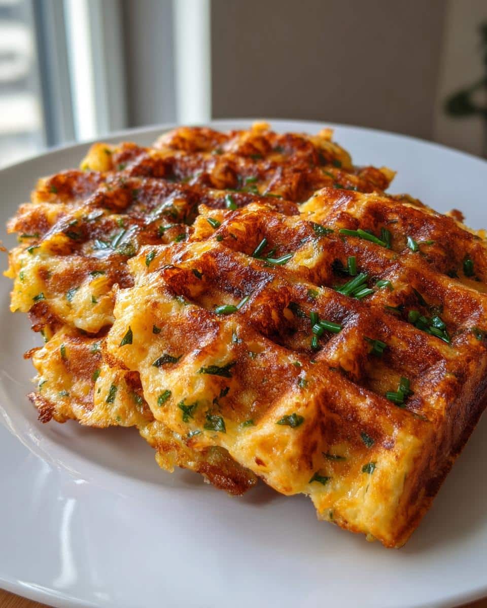 Spicy Cheddar Jalapeño Cornbread Waffles You’ll Love - detail 3