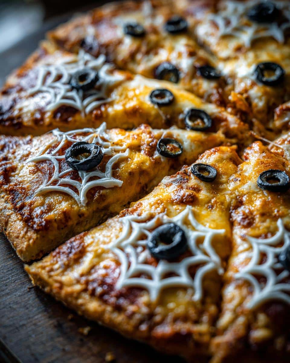 Spider Web Pizza - detail 4