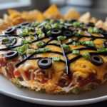 Spider Web Taco Dip