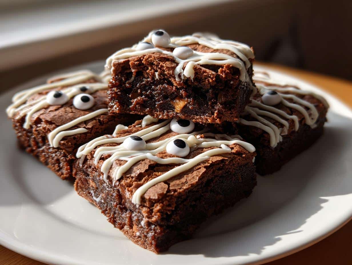Spooky Mummy Brownies: 3 Easy Steps to Halloween Magic