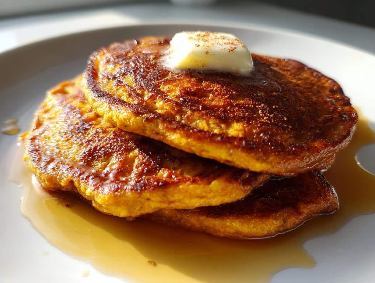 Fluffy 5-Ingredient Sweet Potato Pancakes (Gluten-Free Delight)