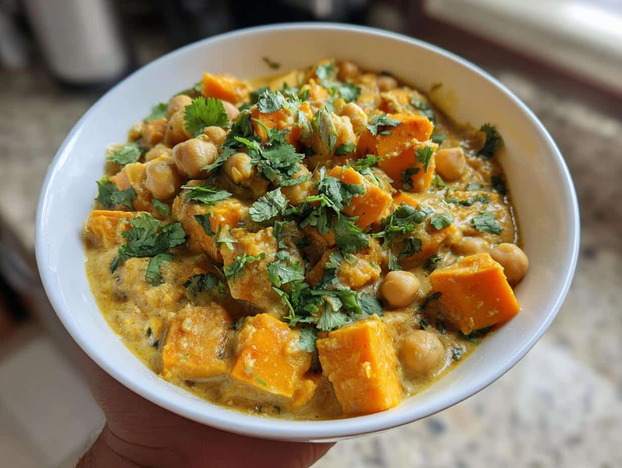 Sweet Potato Chickpea Curry: 1-Pot Comfort in 30 Minutes