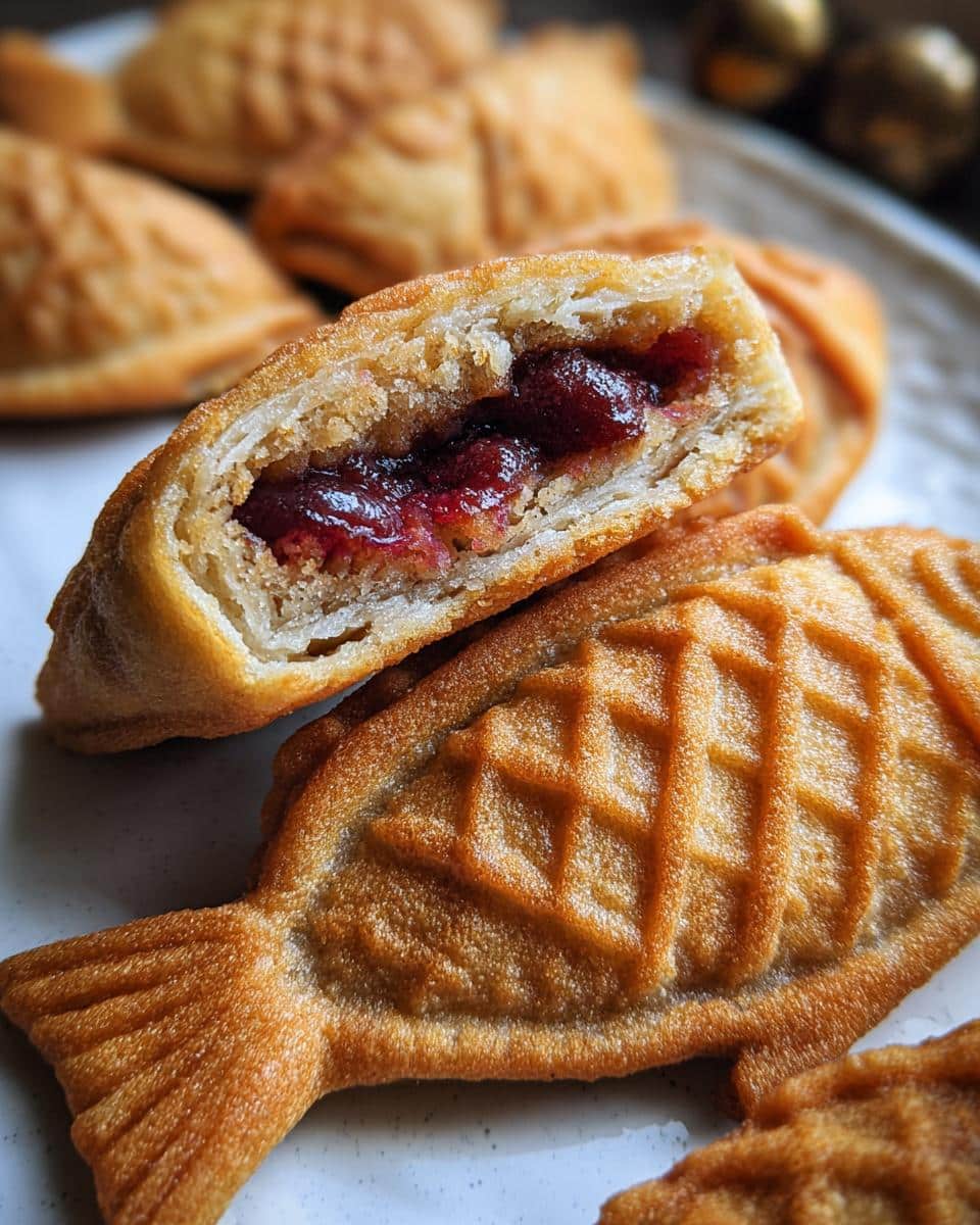 Taiyaki (Japanese Fish Dessert) - detail 2