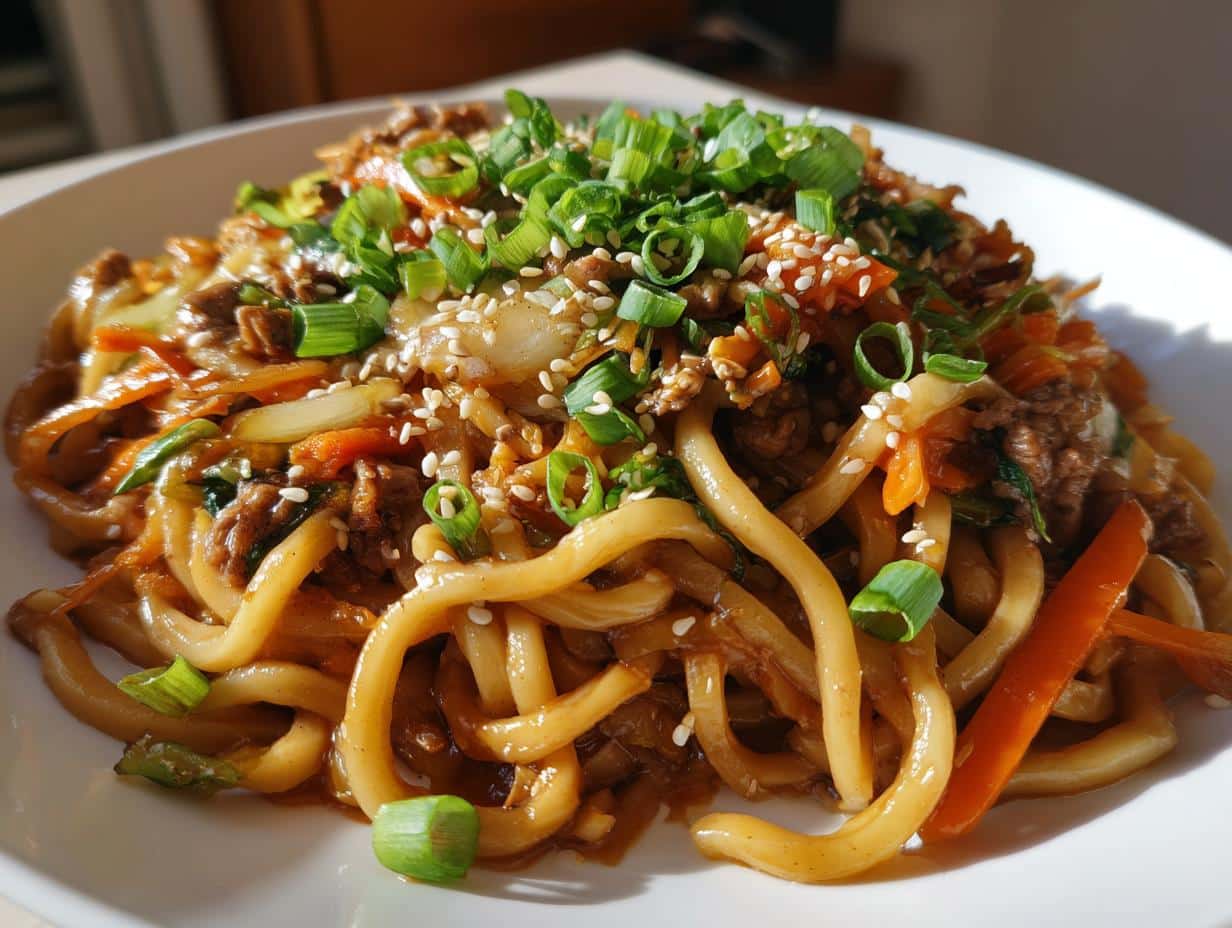 Irresistible Best Yaki Udon in Just 25 Minutes