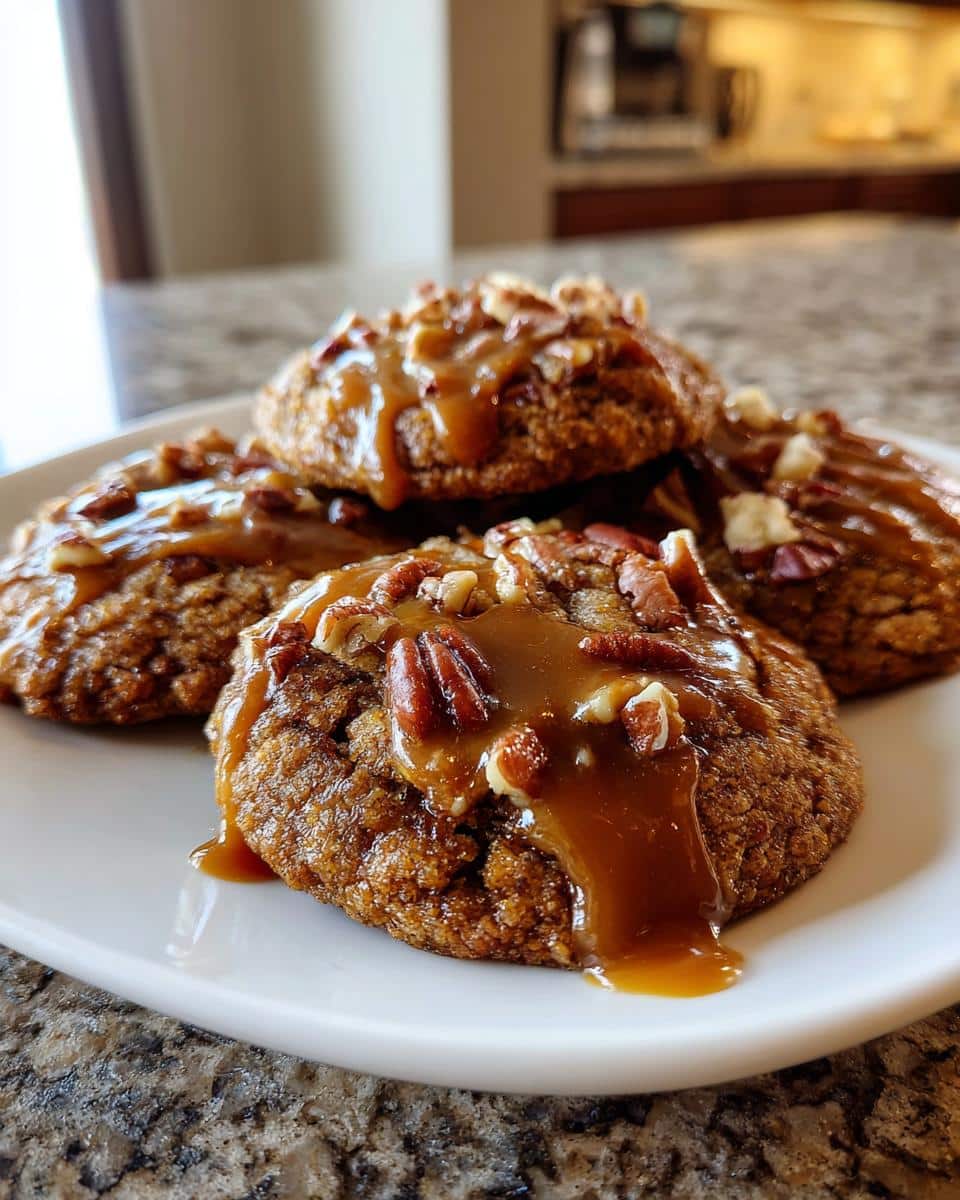 The best pecan pie cookies a crumbl copycat cookie perfect for thanksgiving dinner and dessert - detail 1