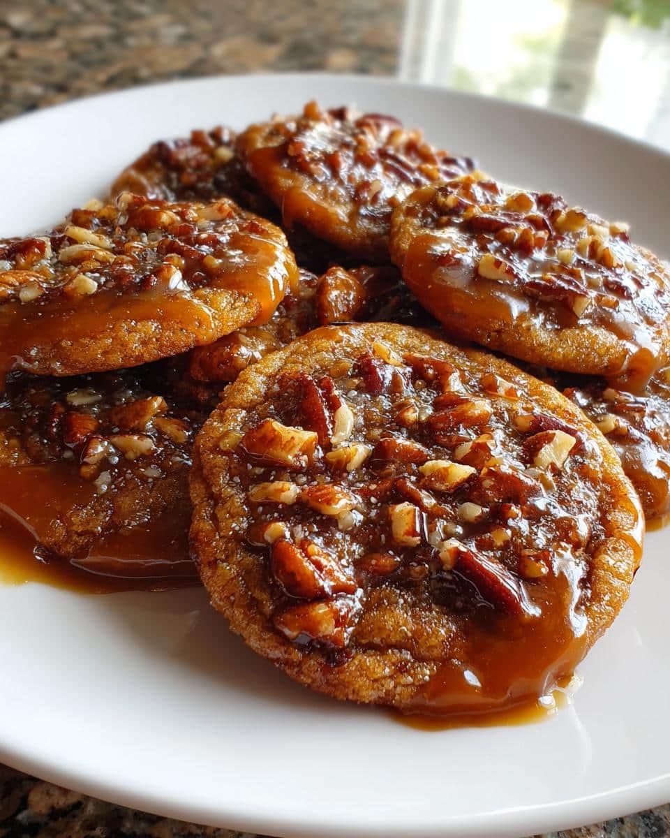 The best pecan pie cookies a crumbl copycat cookie perfect for thanksgiving dinner and dessert - detail 2