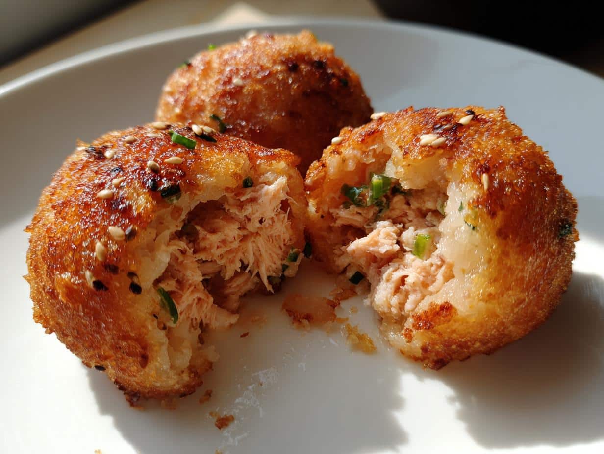 10-Minute Tuna Mayo Rice Balls – Irresistible & Easy!