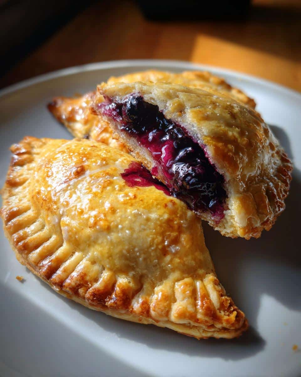 Vegan Blueberry Ghost Hand Pies - detail 4