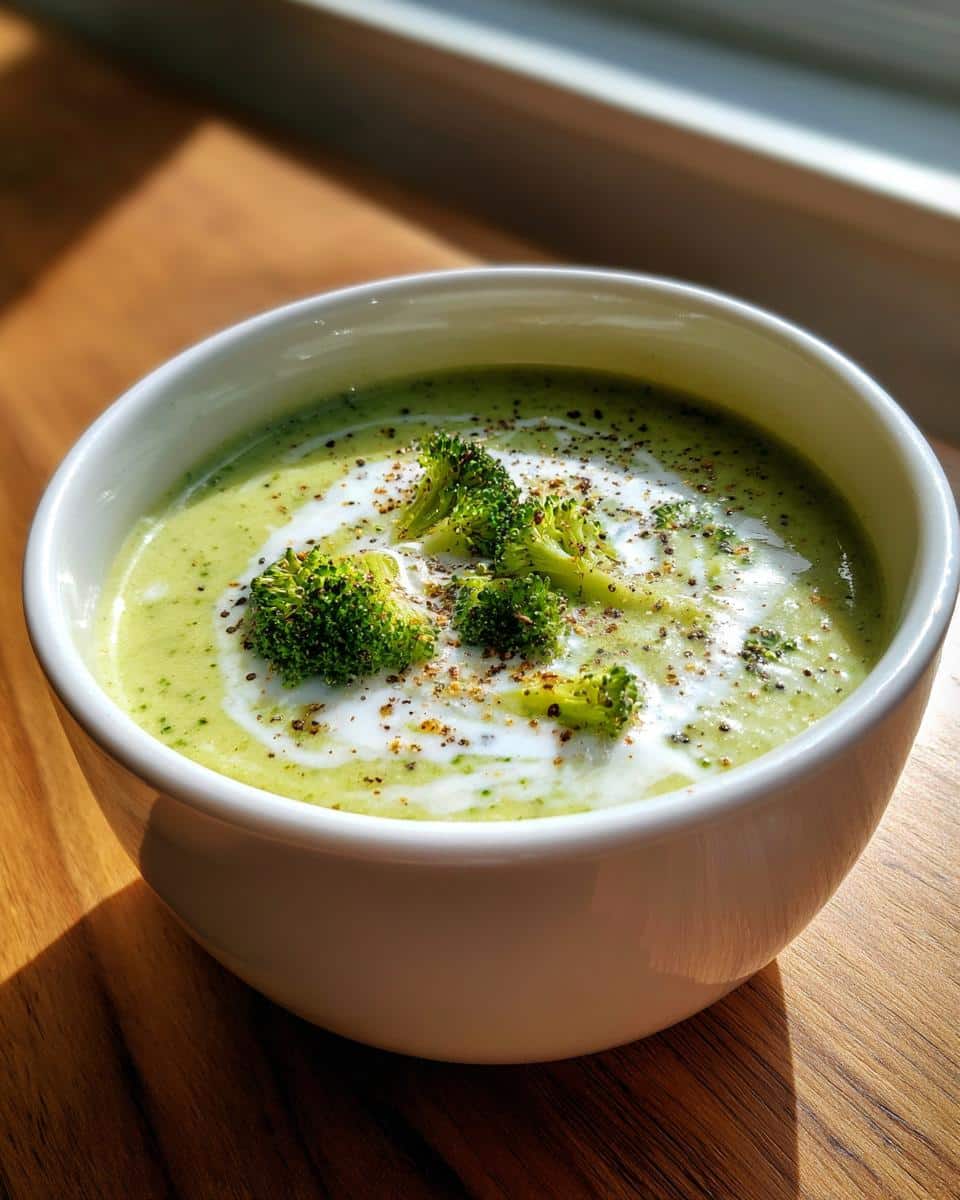 Vegan Broccoli Potato Soup - detail 3