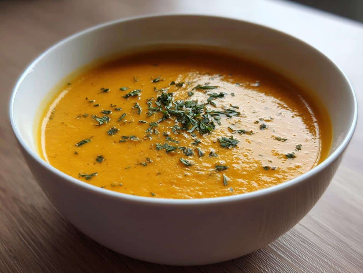 Hearty Vegan Carrot Potato Soup Recipe in Just 30 Minutes