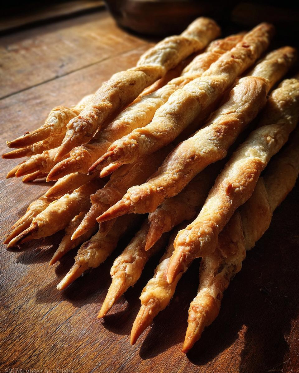 Witch's Fingers Breadsticks - detail 1