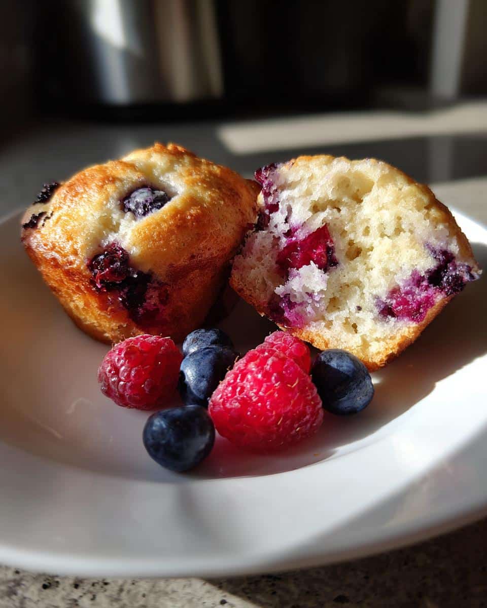 Berry Yogurt Muffins - detail 1
