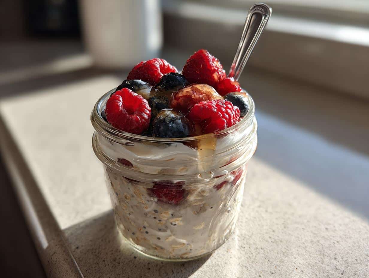 5-Minute Breakfast Overnight Oats That Taste Like Dessert