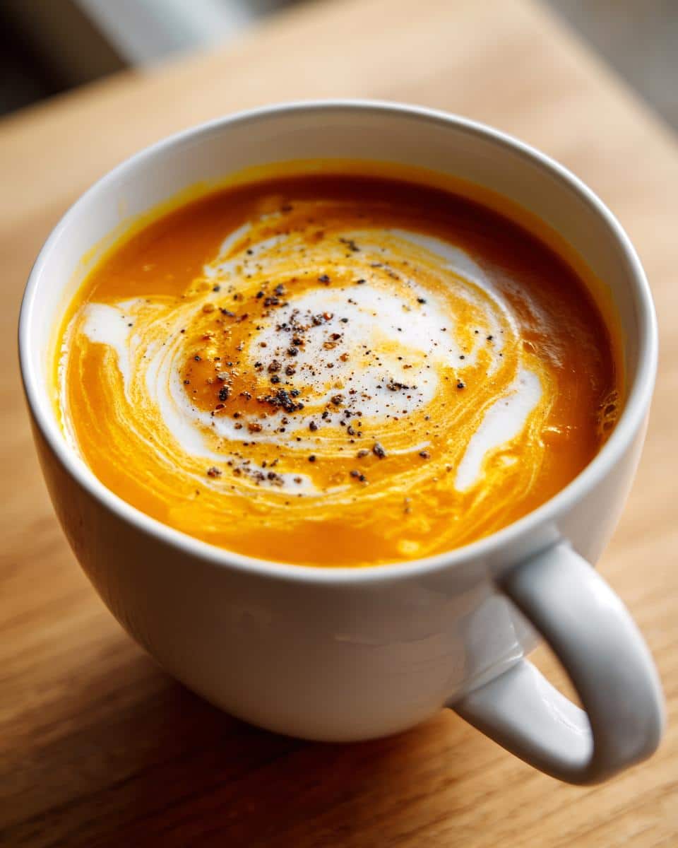 Butternut Squash Soup - detail 1