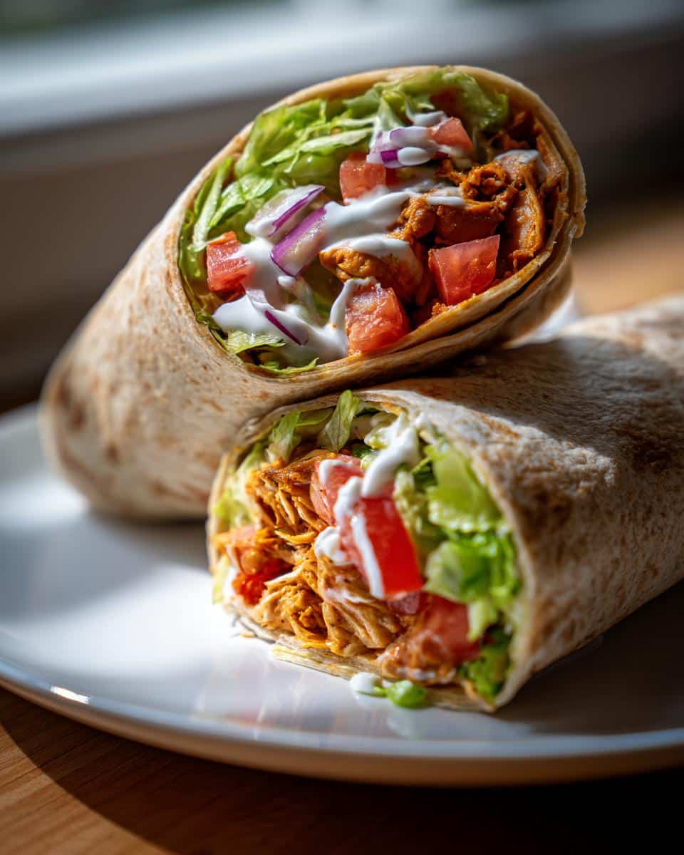 Cajun Spiced Chickpea Wraps - detail 1