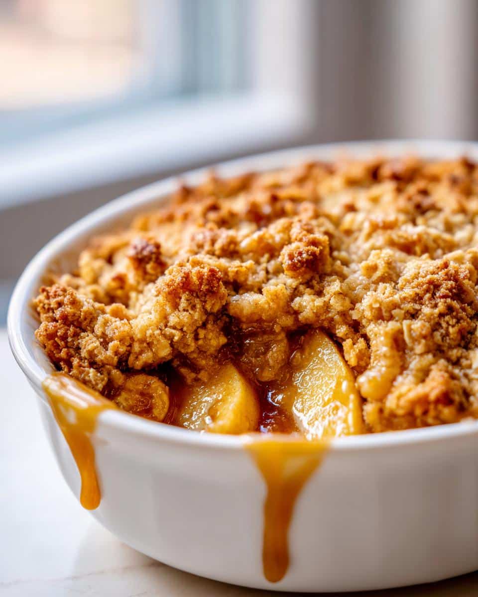 Caramel Apple Crisp - detail 1