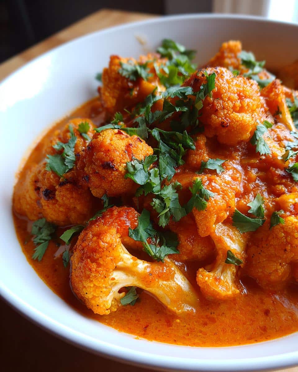 Cauliflower Tikka Masala - detail 1