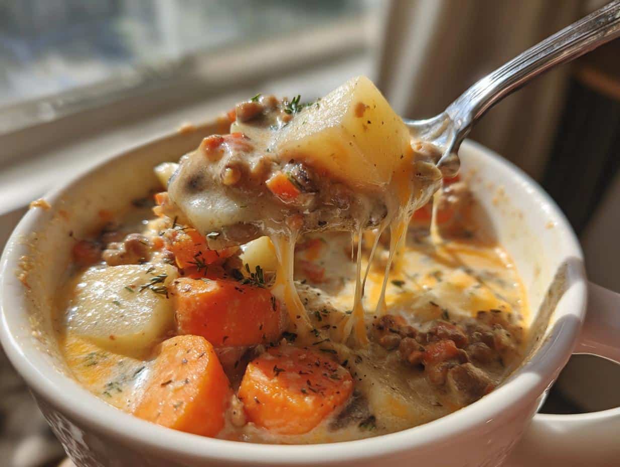 Creamy Cheeseburger Soup Will Steal Your Heart in 1 Bite