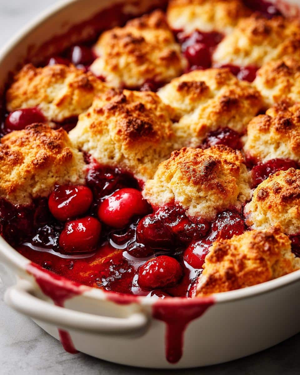 Cherry Cobbler - detail 1