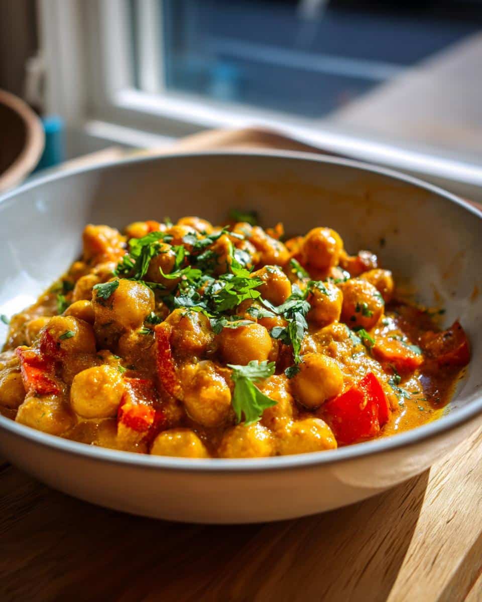 Chickpea Curry - detail 1
