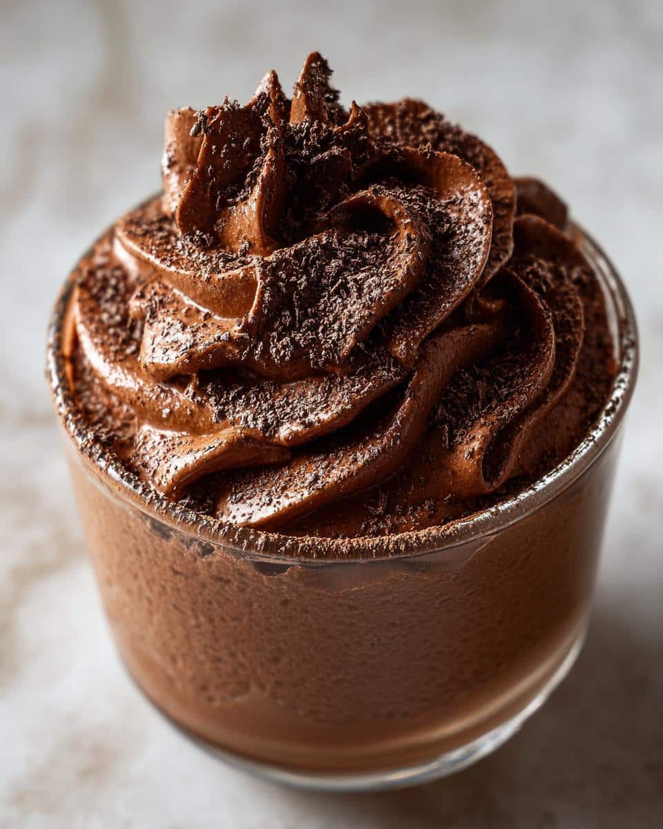 Chocolate Mousse - detail 1