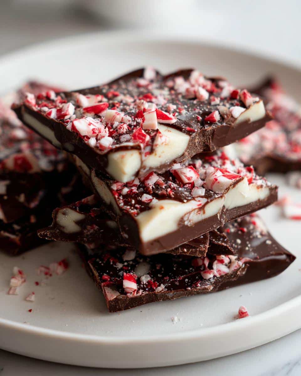 Chocolate Peppermint Bark - detail 1