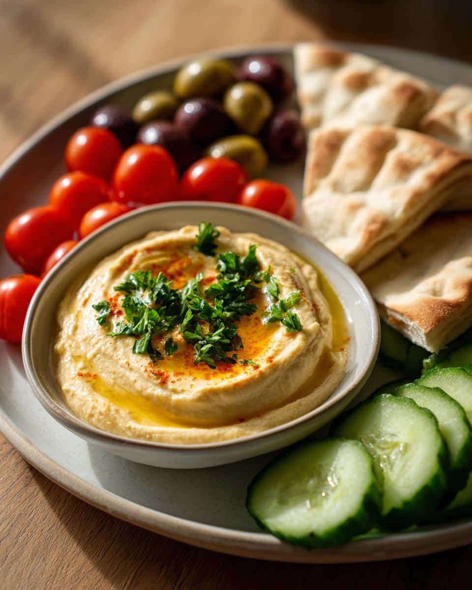 Classic Hummus Platter - detail 1