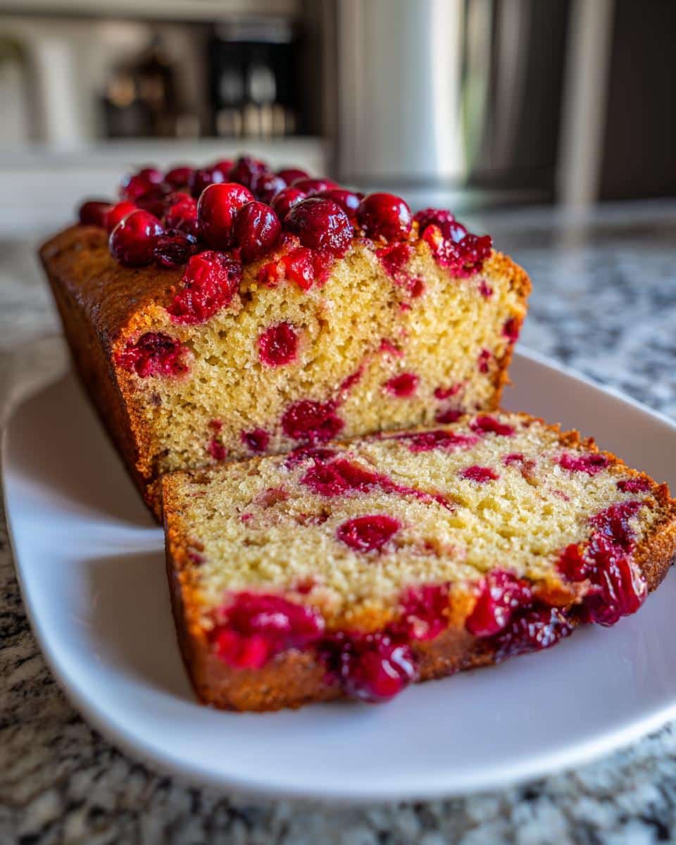 Cranberry Orange Bread - detail 1