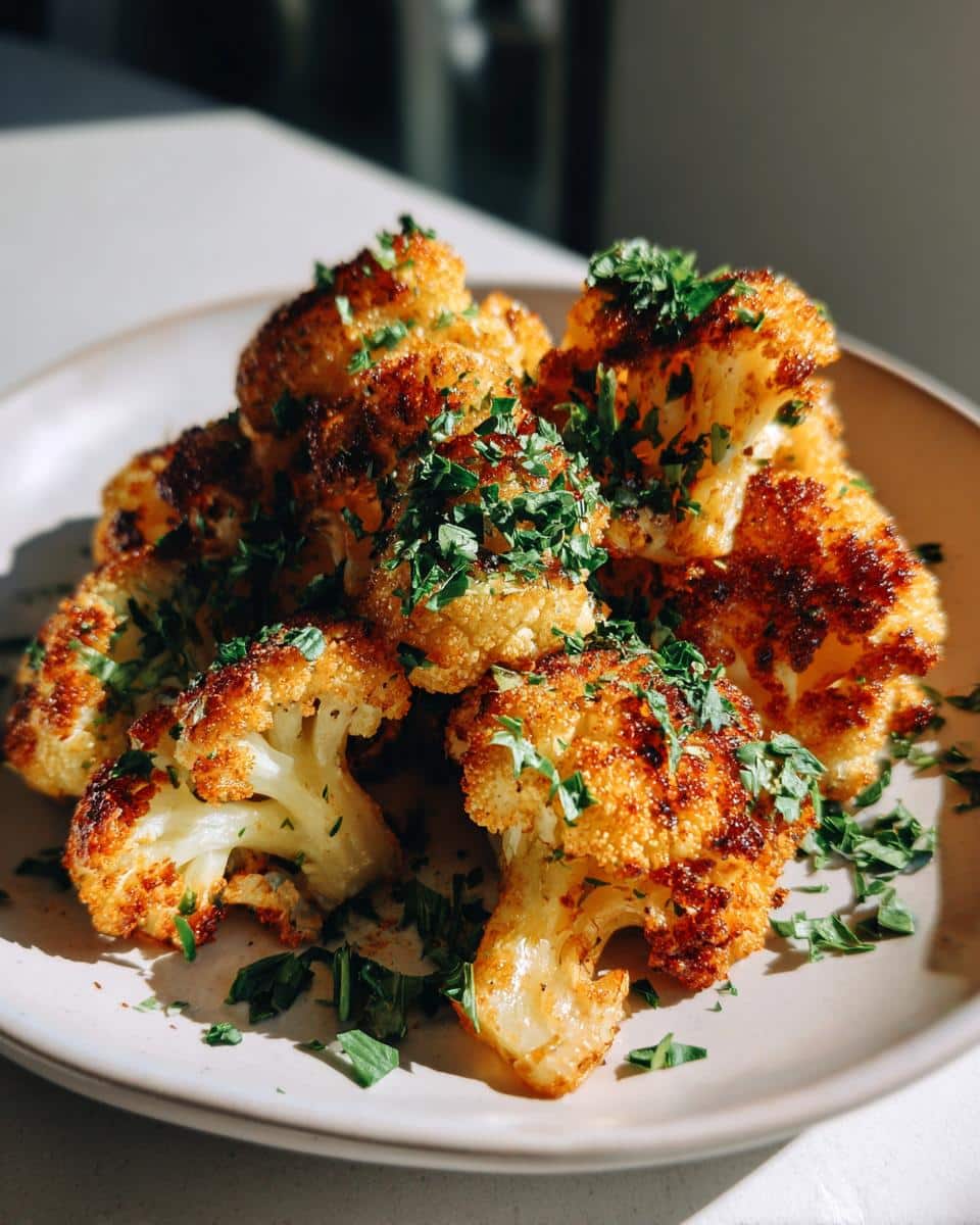 Irresistible Garlic Butter Roasted Cauliflower in 30 Minutes