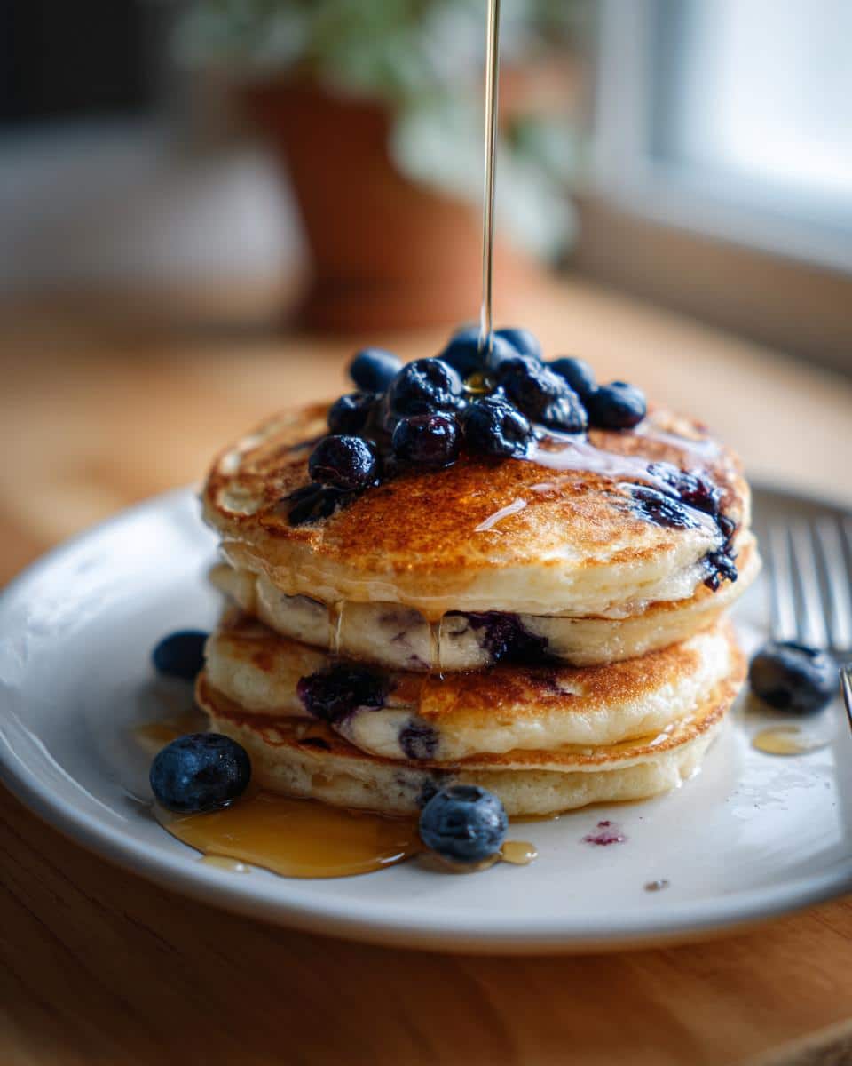 Gluten-Free Blueberry Pancakes - detail 1