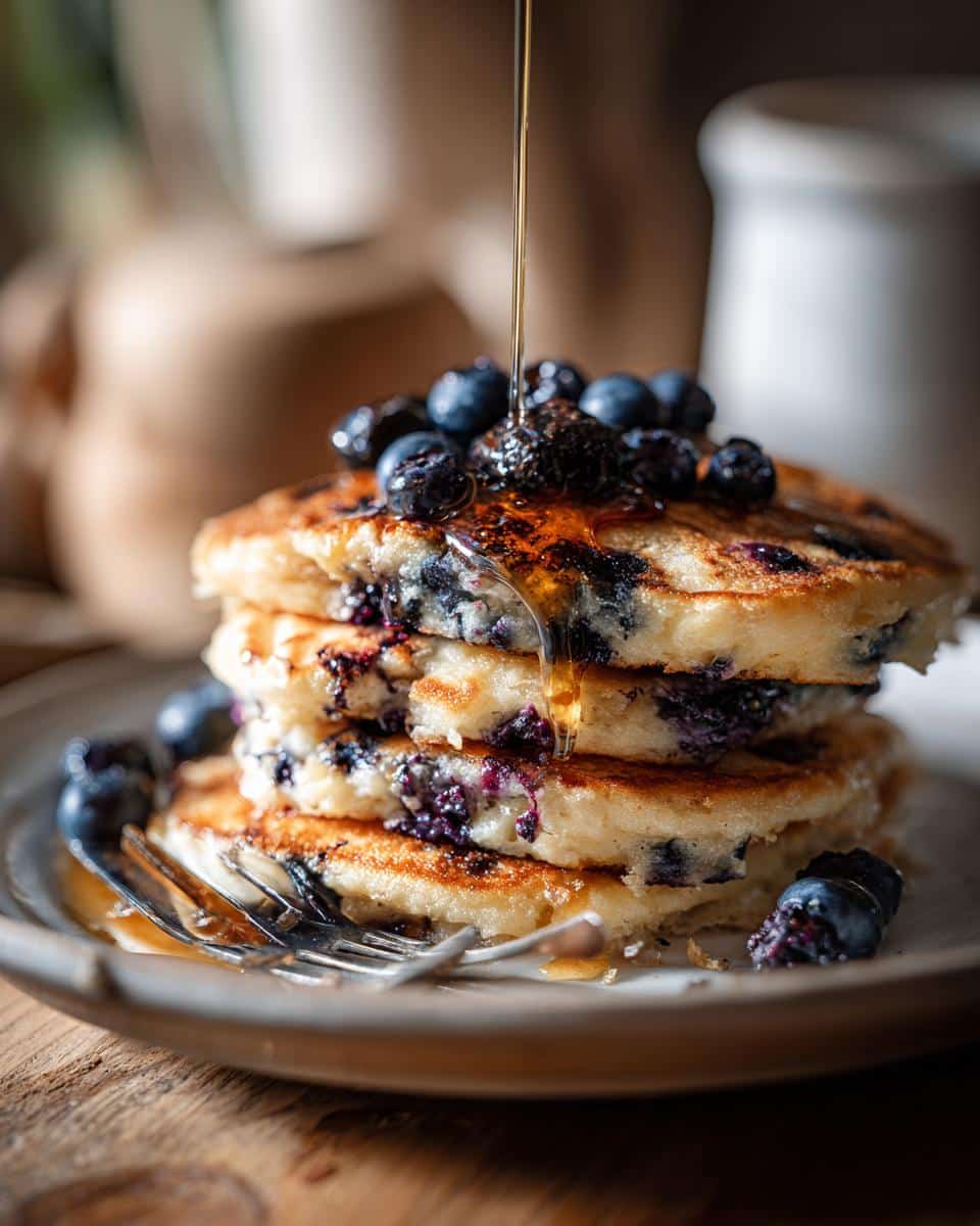Fluffy Gluten-Free Blueberry Pancakes Your Kids Will Crave
