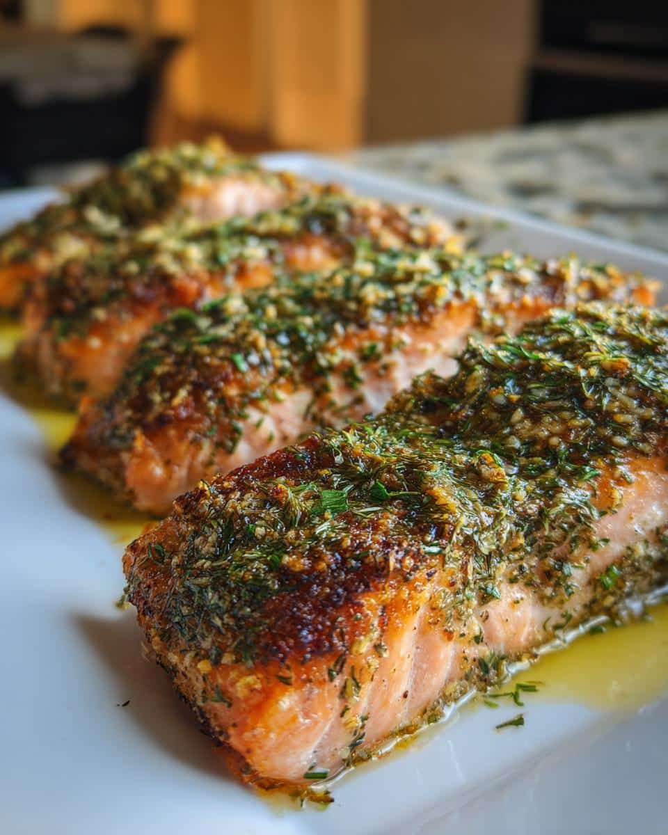 Herb Roasted Salmon - detail 1