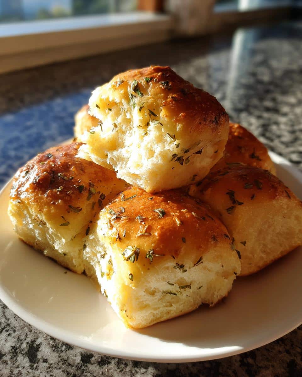 Herbed Dinner Rolls - detail 1