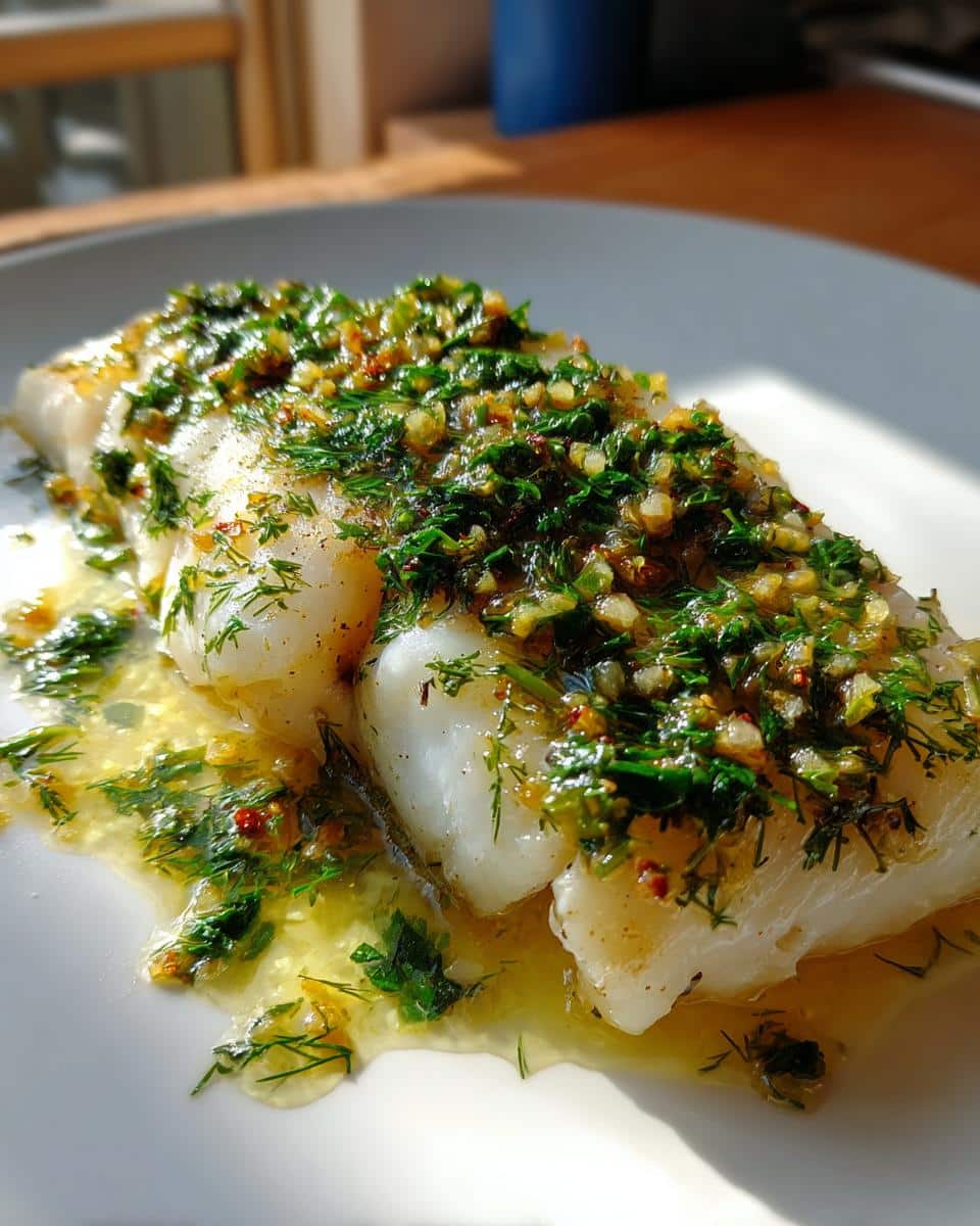 Lemon Dill Baked White Fish - detail 1