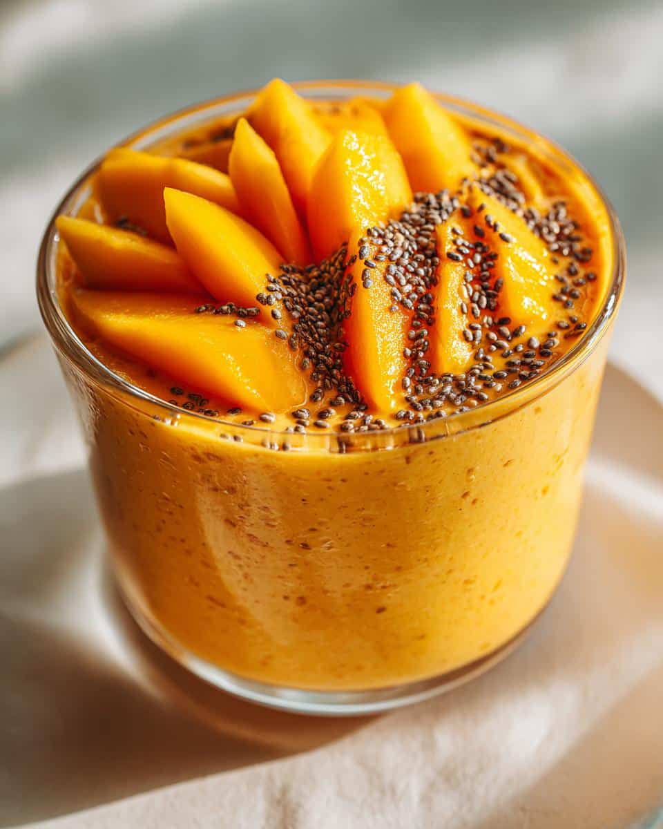 Mango Chia Pudding - detail 1