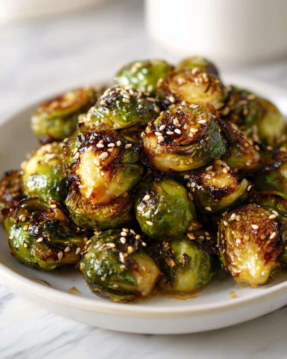 Miso Roasted Brussels Sprouts - detail 1
