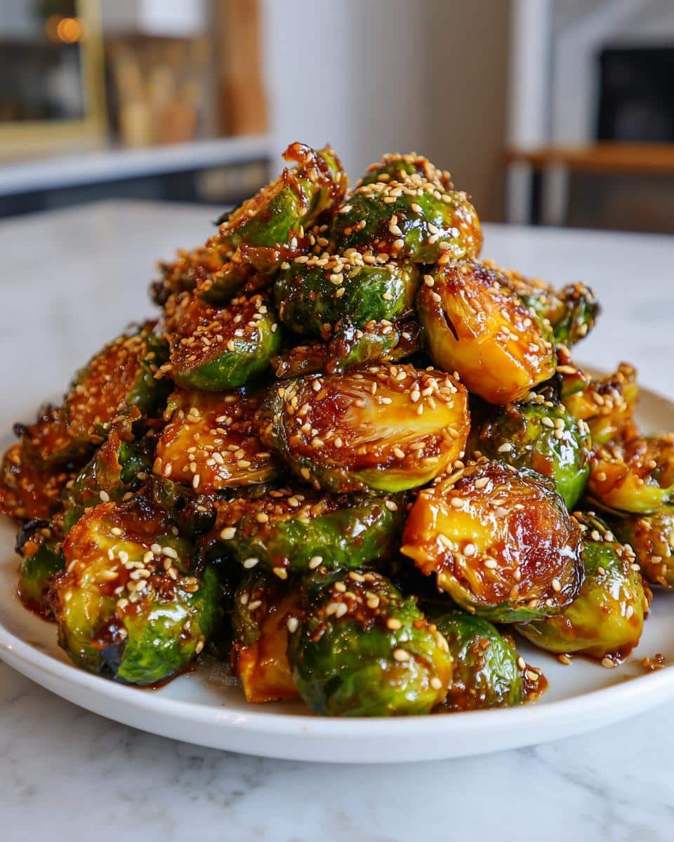 35-Minute Miso Roasted Brussels Sprouts That Taste Divine