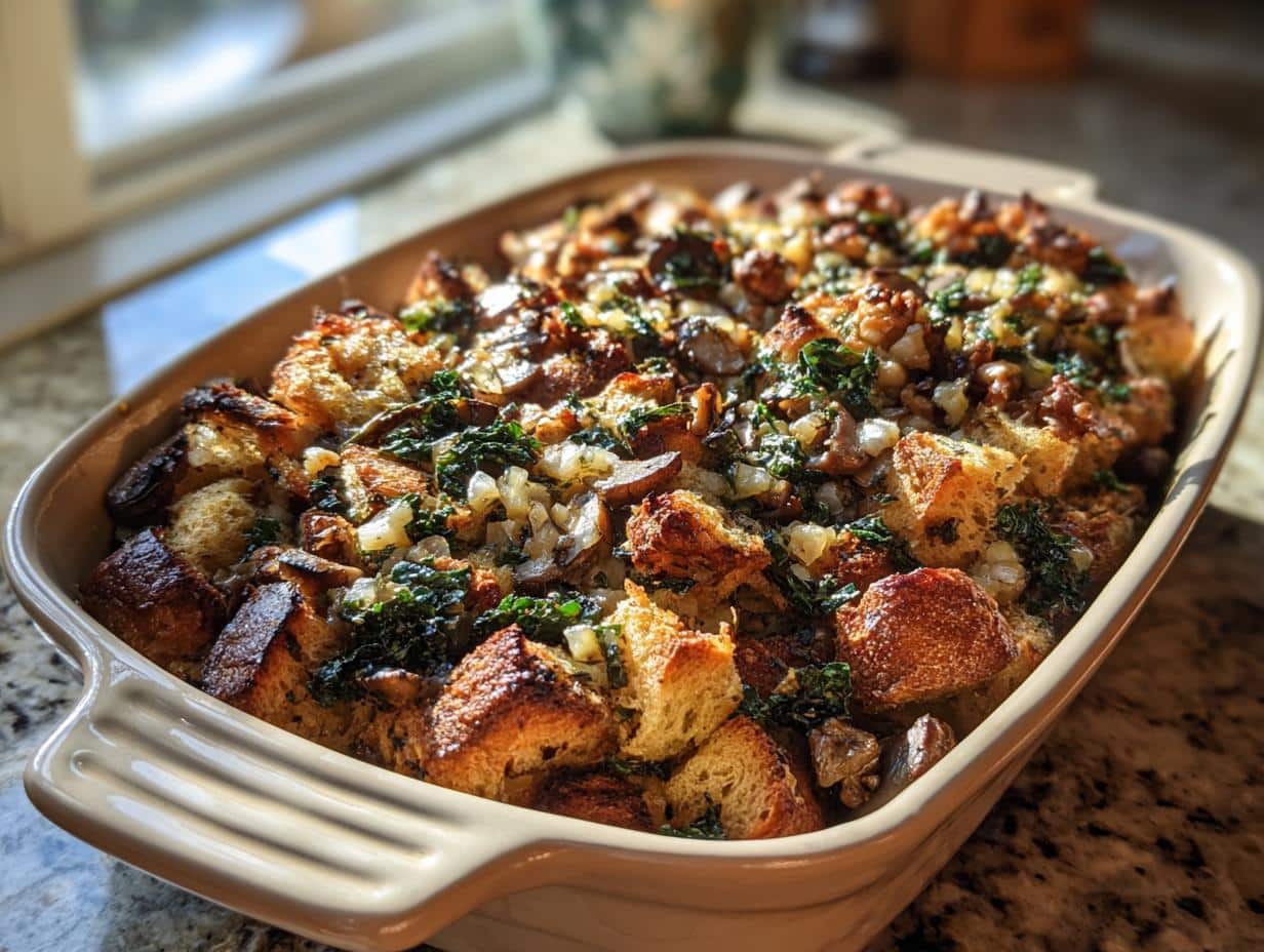 Irresistible Mushroom Kale Walnut Stuffing – 3 Secret Tricks Inside