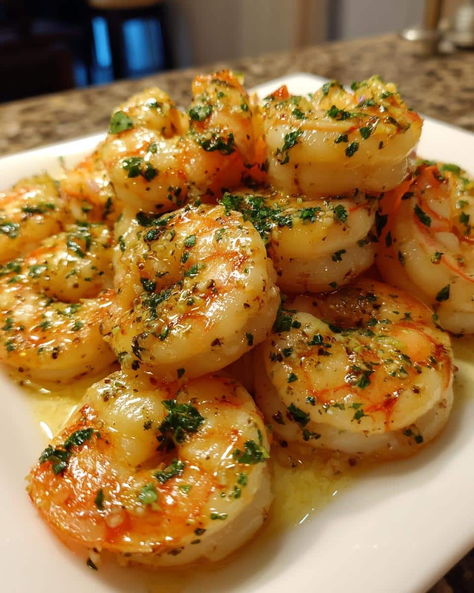 Sautéed Garlic Lemon Shrimp - detail 1