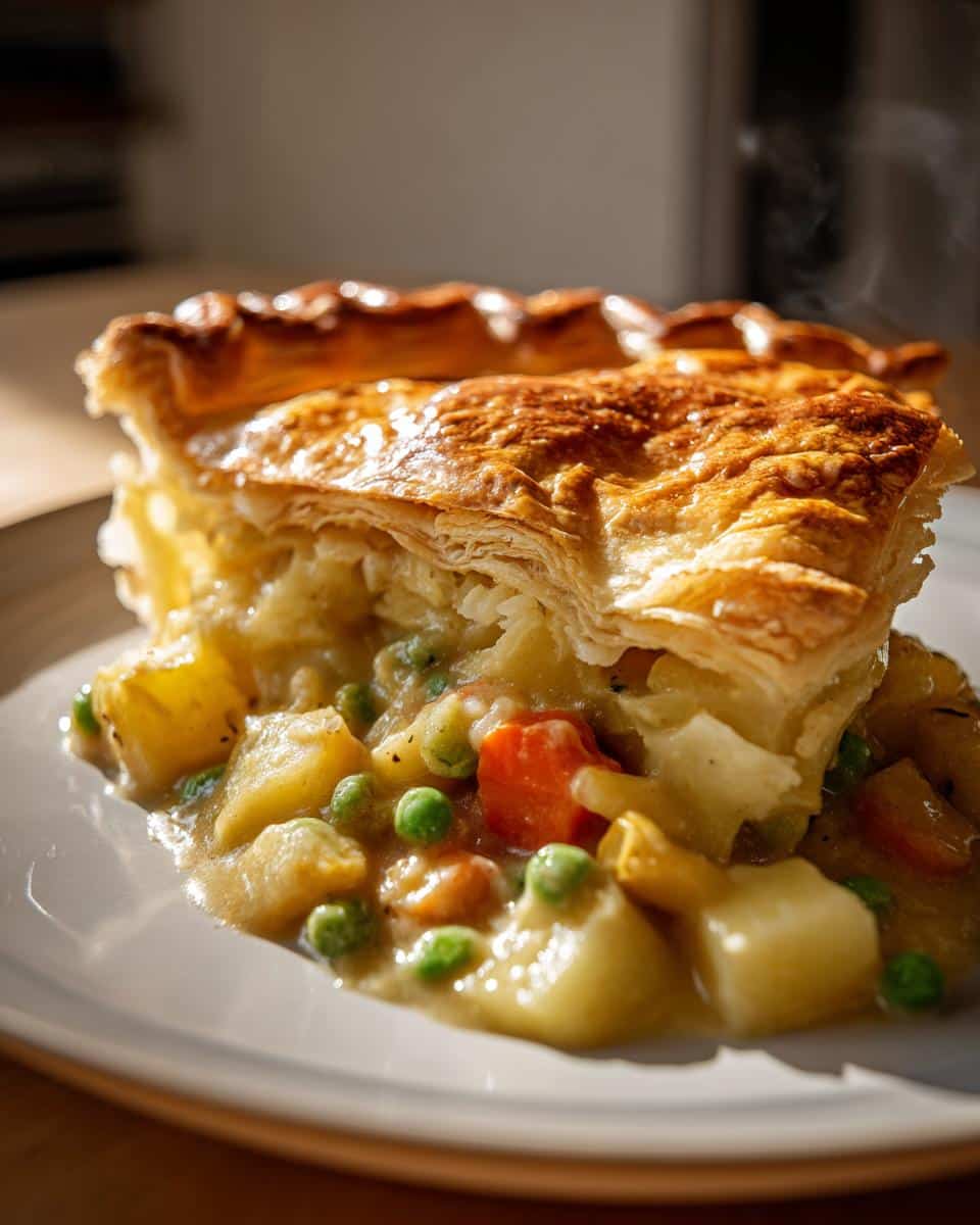 Savory Vegetable Pot Pie - detail 1