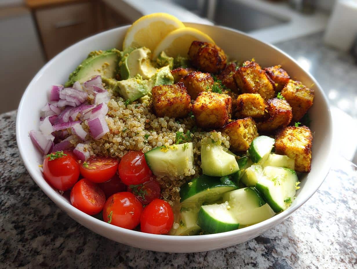 25-Minute Tempeh & Quinoa Power Bowl That Feeds Your Soul