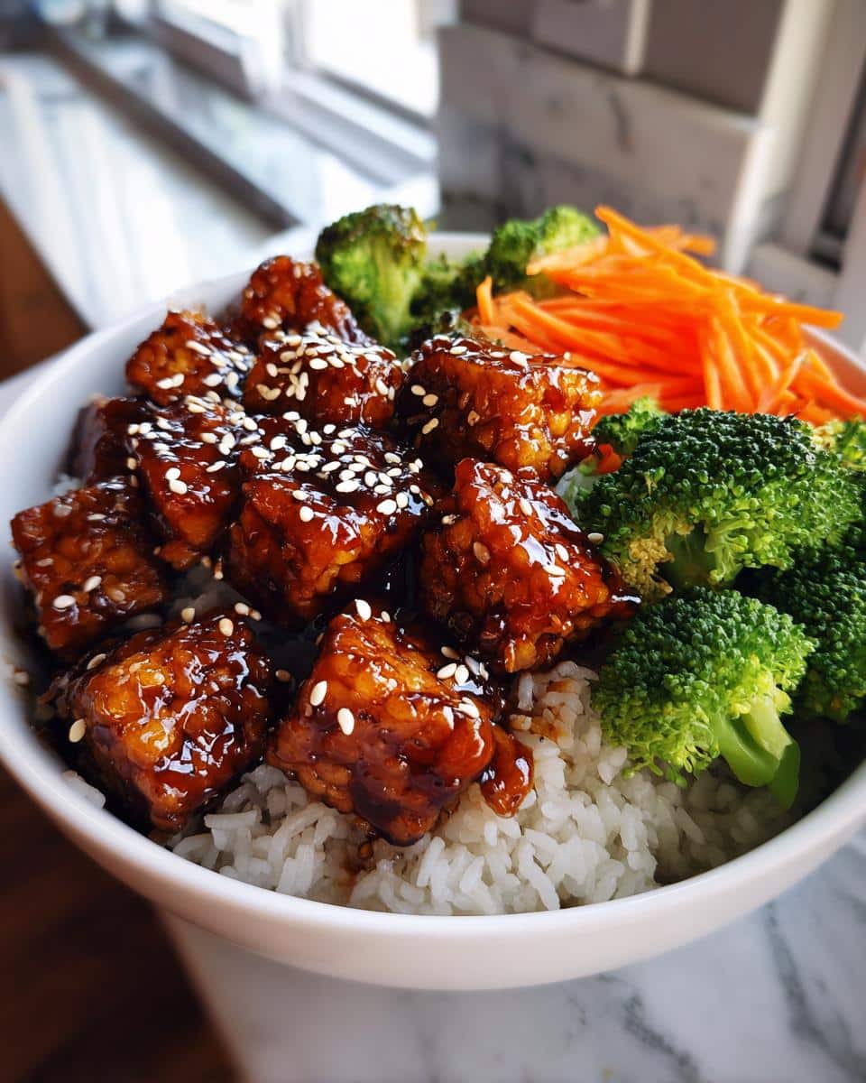 30-Minute Teriyaki Tempeh Bowls You’ll Crave Daily