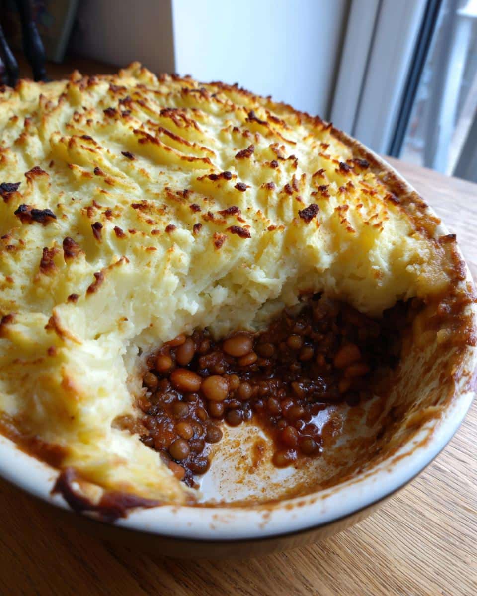 Hearty Vegan Shepherd’s Pie with Beans & Lentils in 30 Minutes