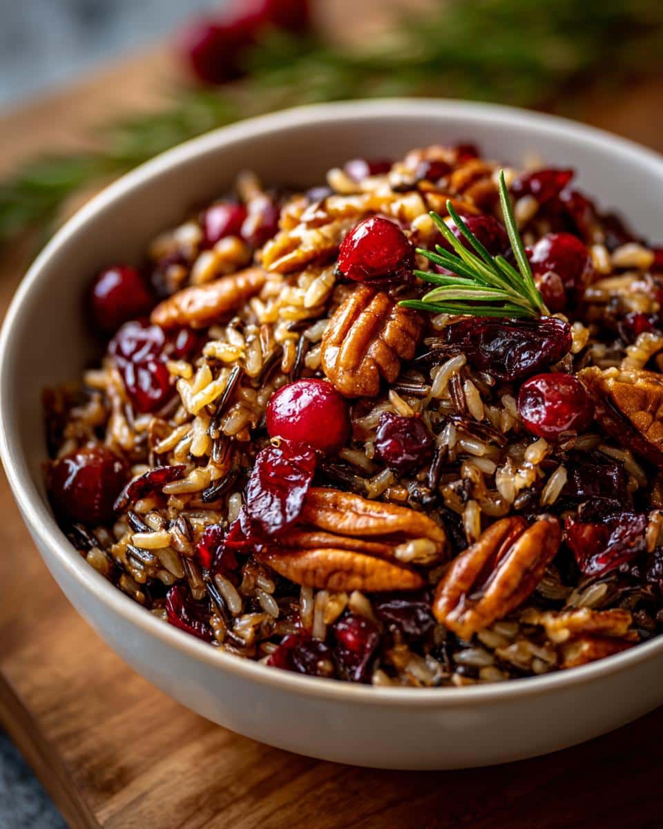 Irresistible Wild Rice and Cranberry Pilaf in 3 Easy Steps